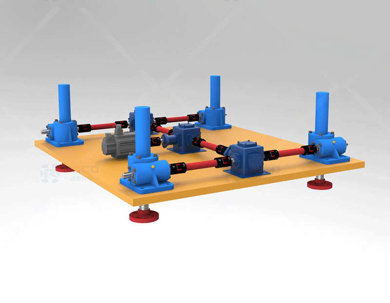 SWL丝杠移动-四台联动