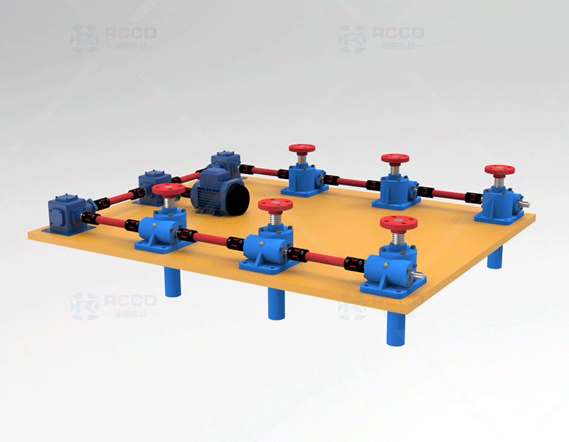 SWL丝杠移动-六台联动