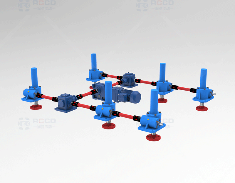 SWL丝杠移动-六台联动