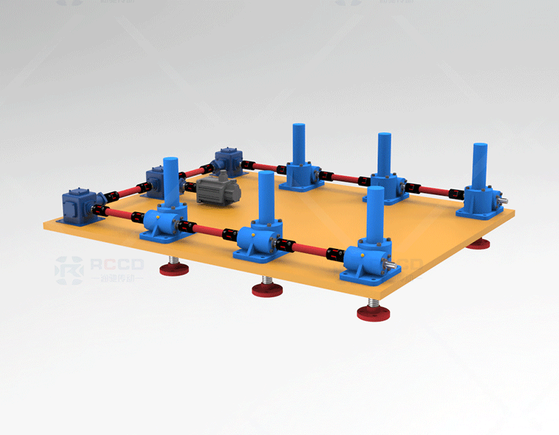 SWL丝杠移动-六台联动
