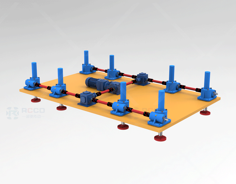 SWL丝杠移动-八台联动