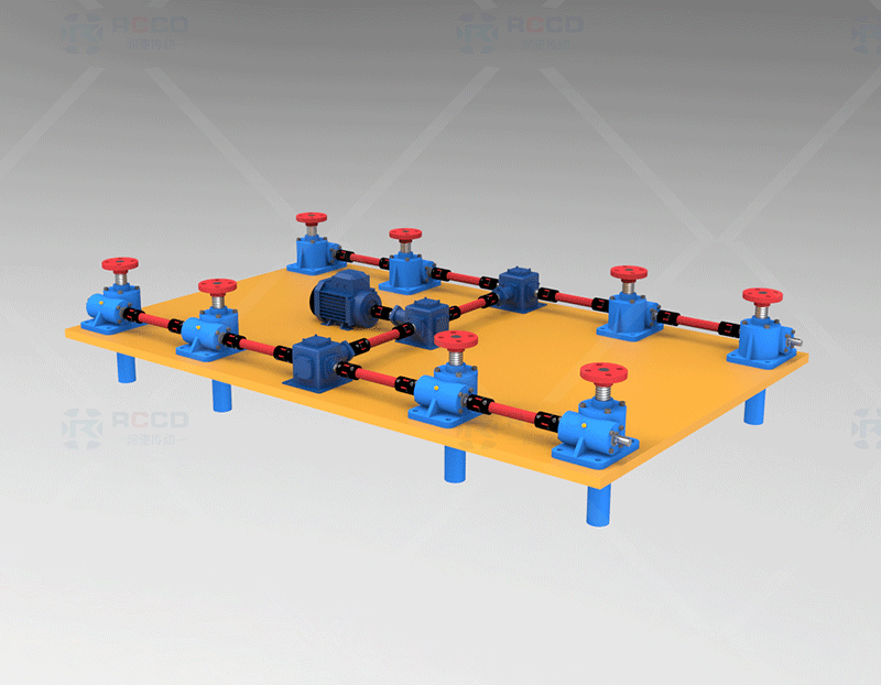 SWL丝杠移动-八台联动