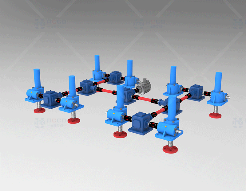 SWL丝杠移动-八台联动