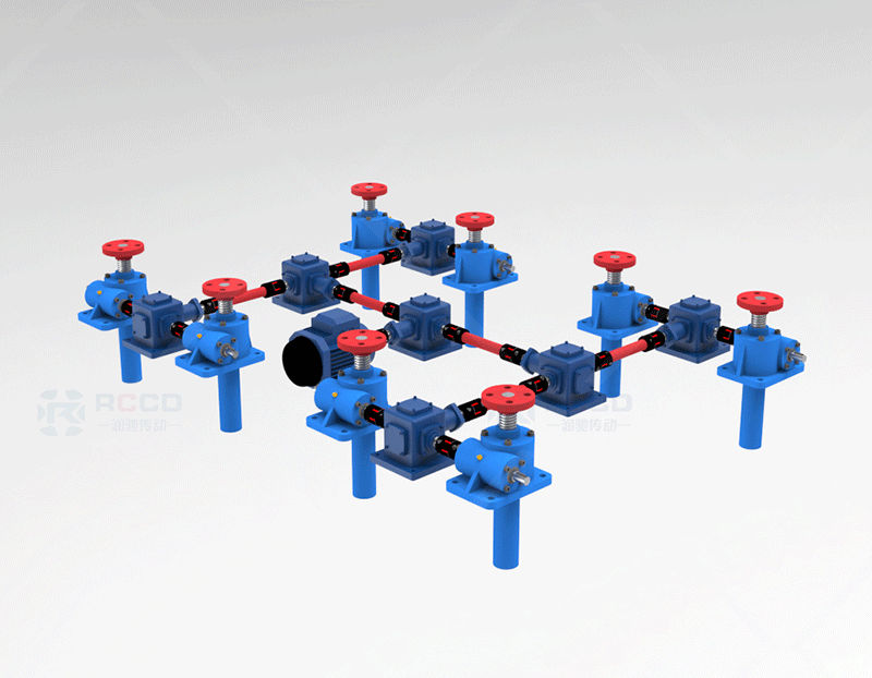 SWL丝杠移动-八台联动