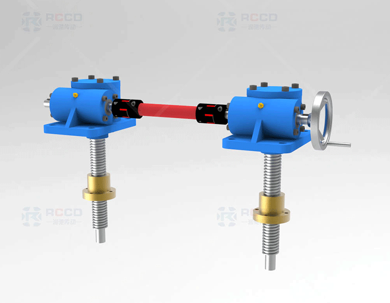SWL螺母移动-两台联动