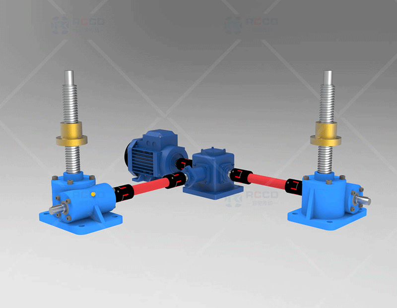 SWL螺母移动-两台联动