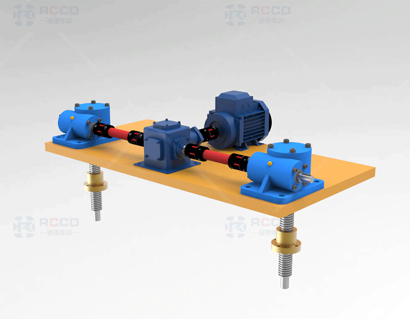 SWL螺母移动-两台联动