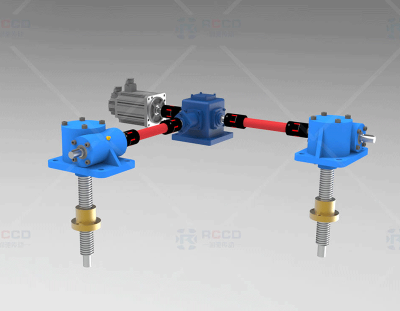 SWL螺母移动-两台联动