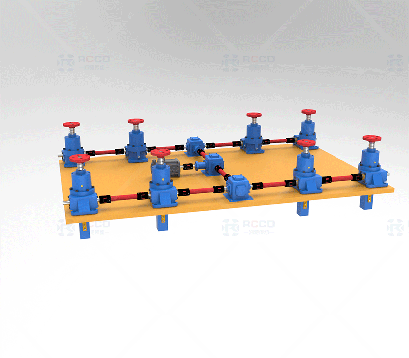 JWB丝杠移动-八台联动