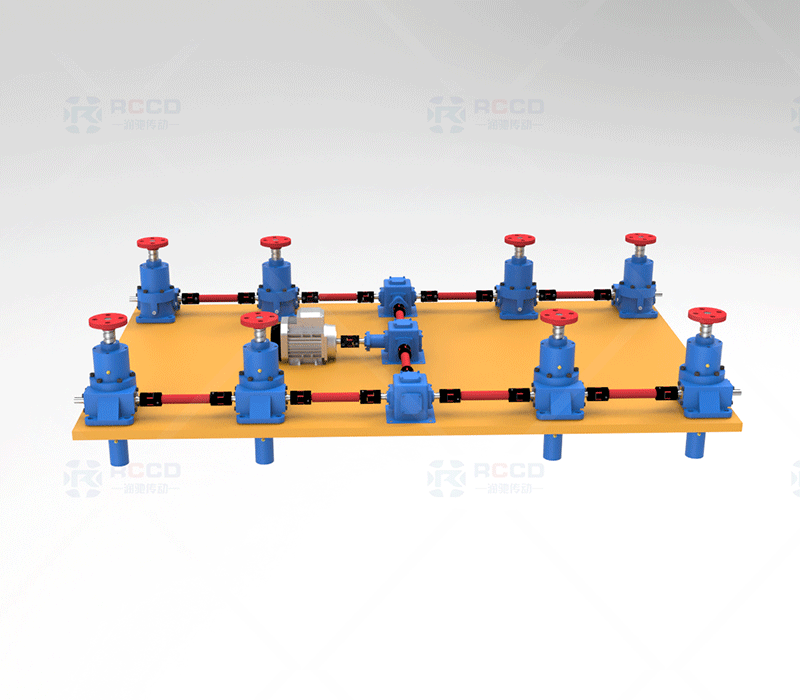 JWB丝杠移动-八台联动