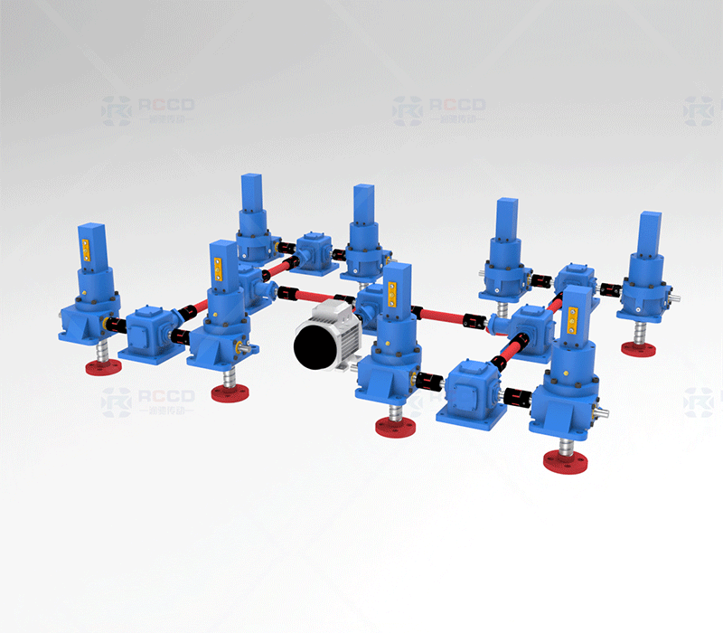 JWB丝杠移动-八台联动