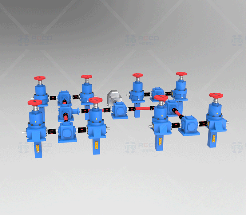 JWB丝杠移动-八台联动