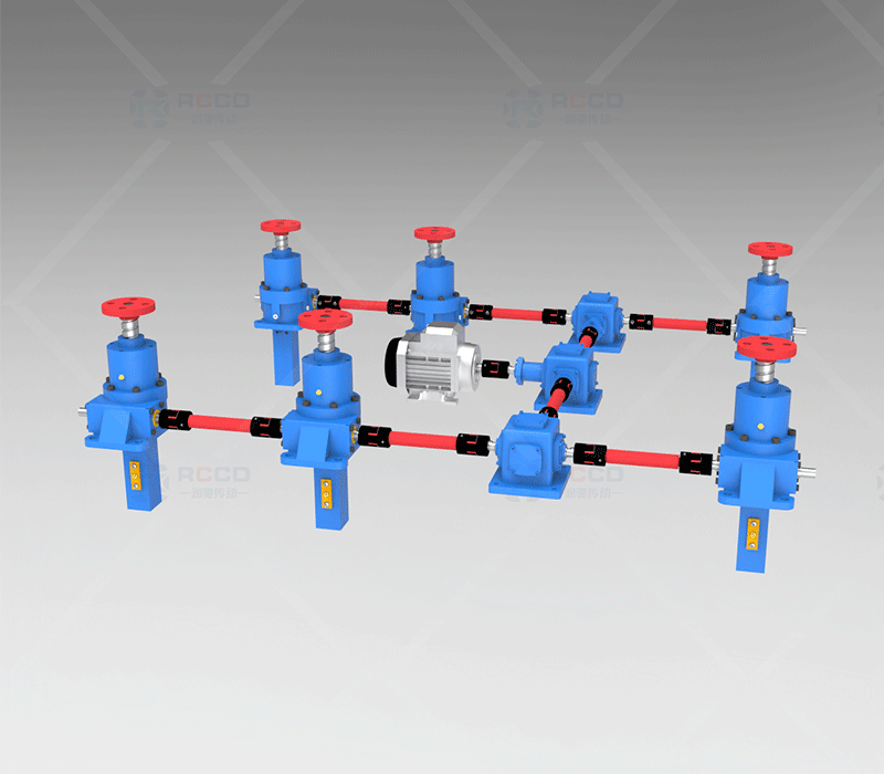 JWB丝杠移动-六台联动