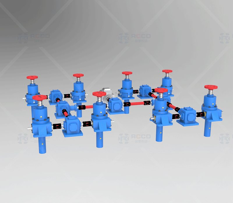 JWB丝杠移动-八台联动