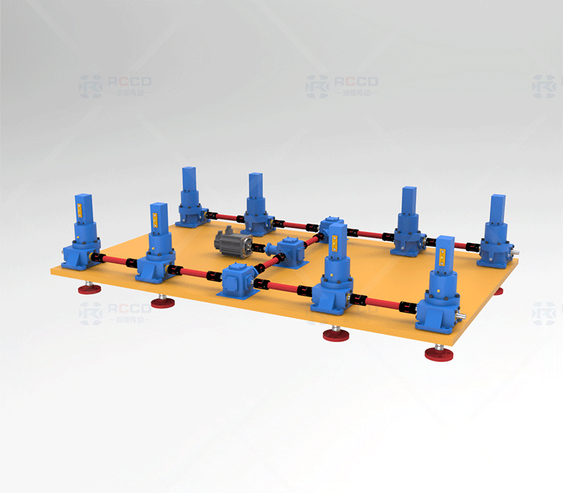 JWB丝杠移动-八台联动