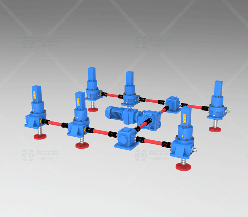 JWB丝杠移动-六台联动