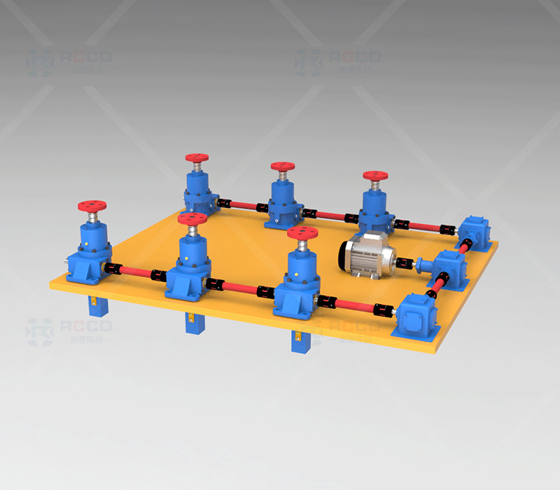 JWB丝杠移动-六台联动