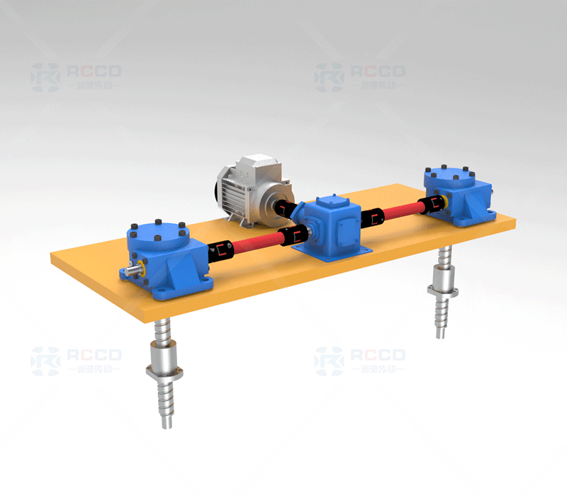 JWB螺母移动-两台联动