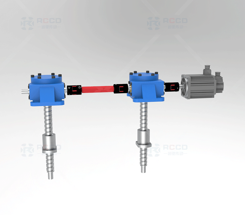 JWB螺母移动-两台联动