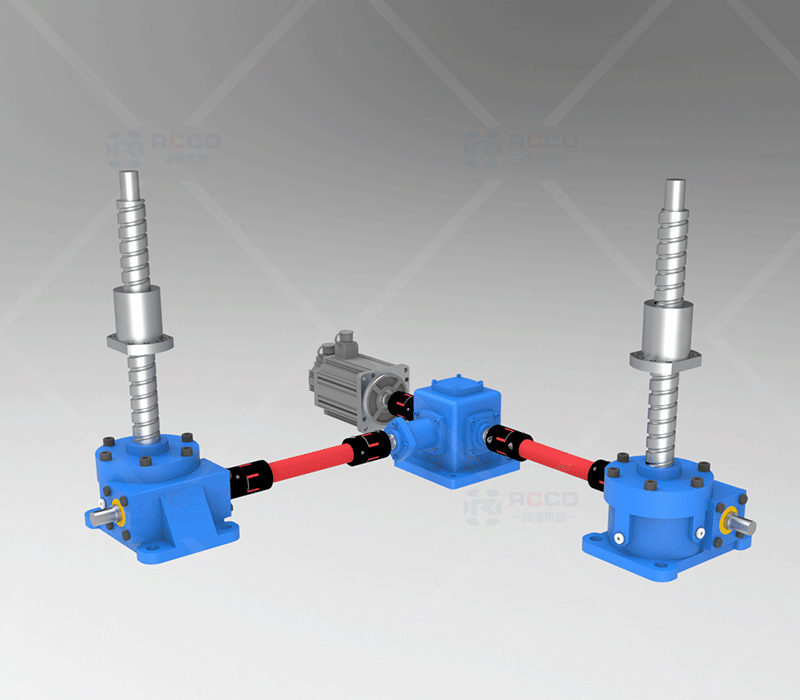 JWB螺母移动-两台联动
