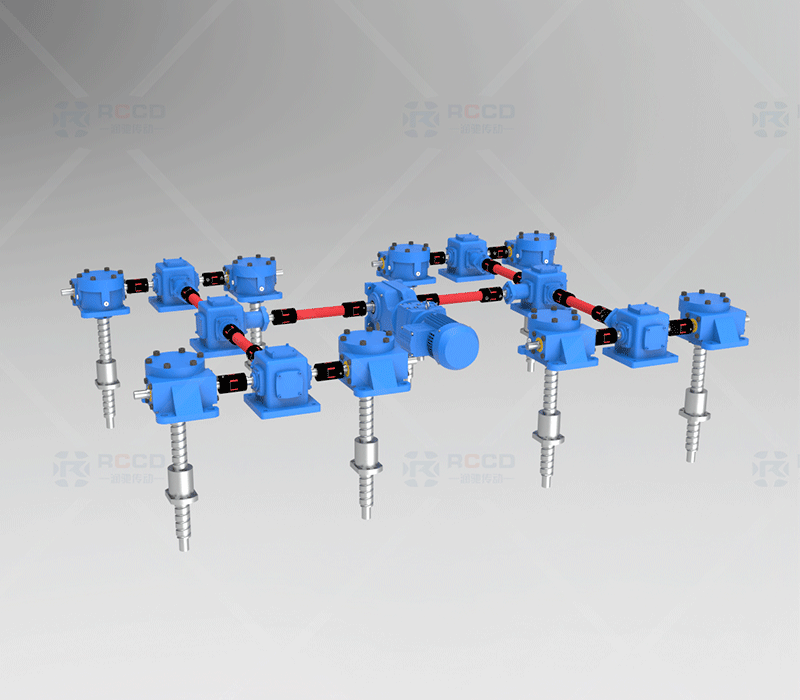 JWB螺母移动-八台联动