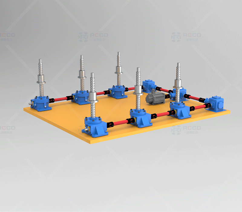 JWB螺母移动-六台联动