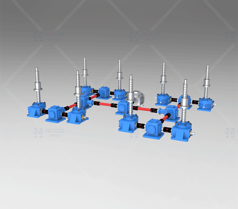 JWB螺母移动-八台联动