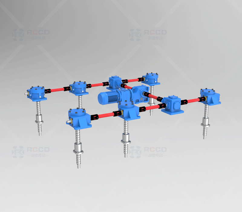 JWB螺母移动-六台联动