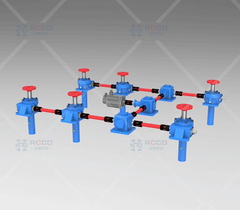 JWM丝杠移动-六台联动