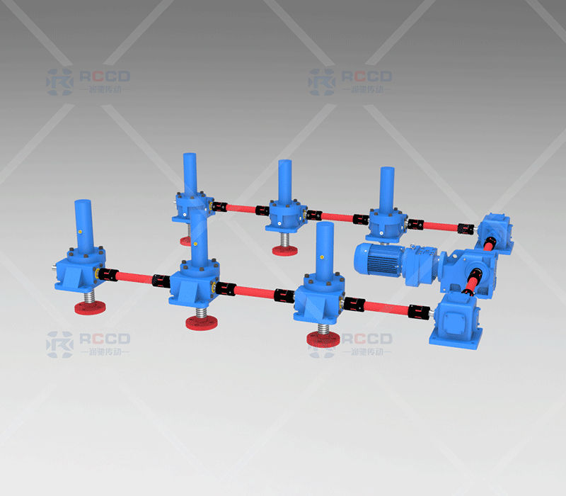 JWM丝杠移动-六台联动