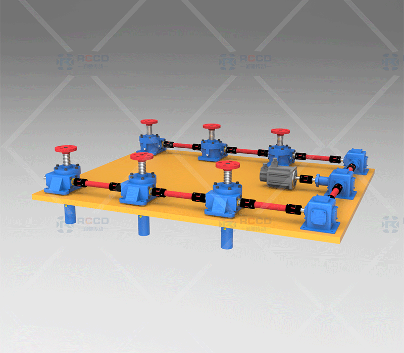 JWM丝杠移动-六台联动