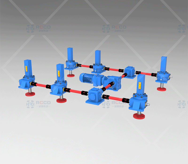 JWM丝杠移动-六台联动