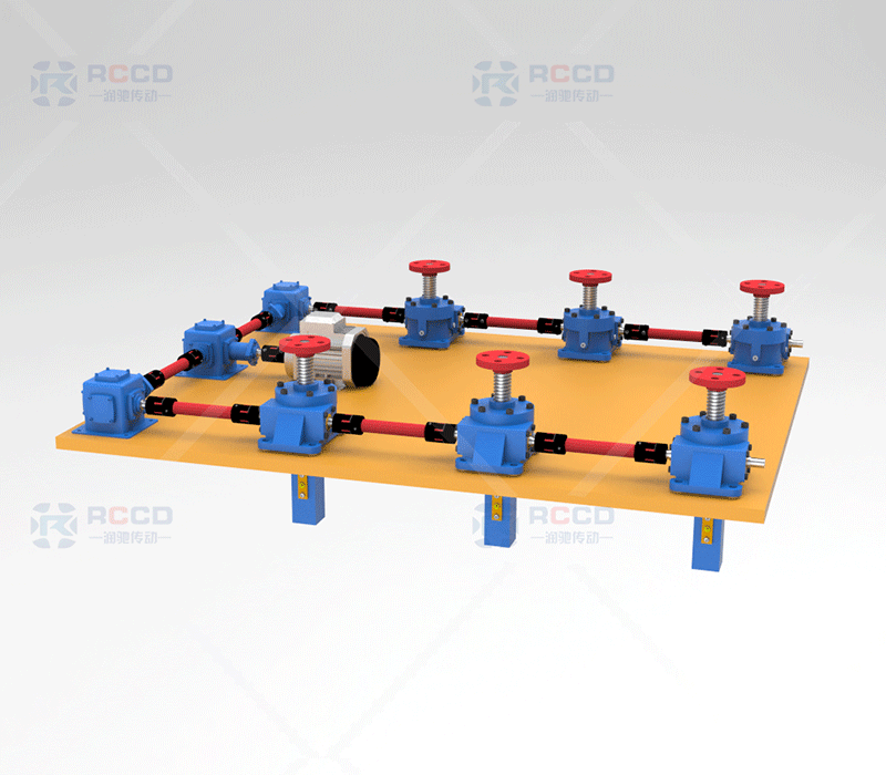 JWM丝杠移动-六台联动