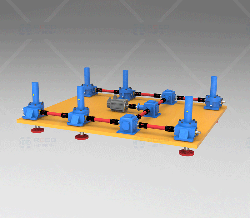 JWM丝杠移动-六台联动