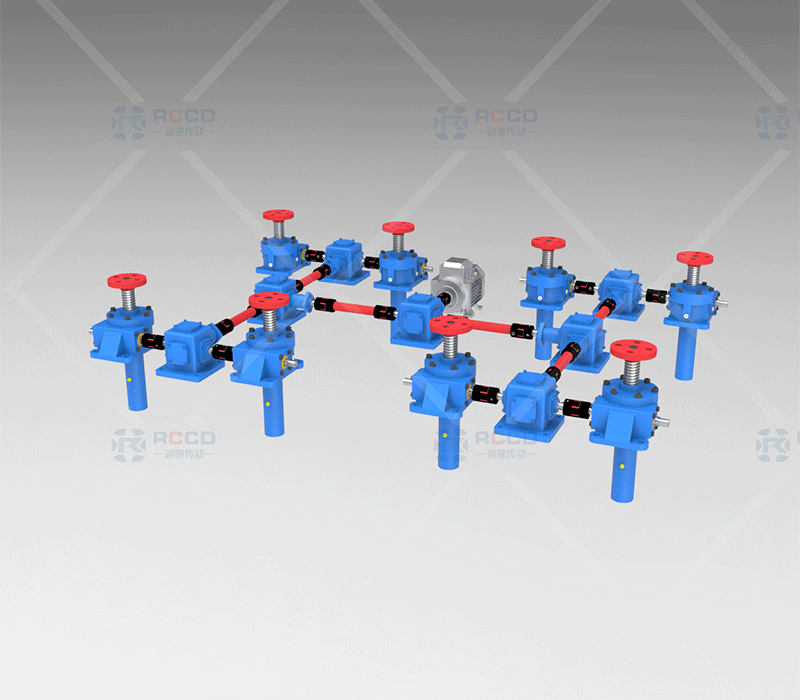 JWM丝杠移动-八台联动