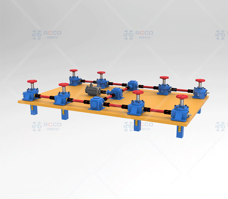 JWM丝杠移动-八台联动