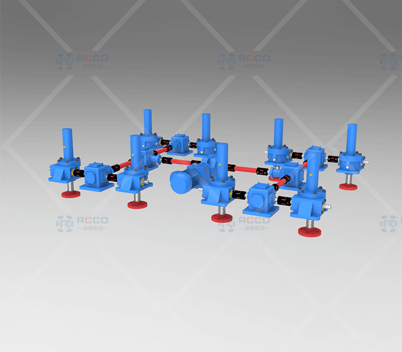JWM丝杠移动-八台联动