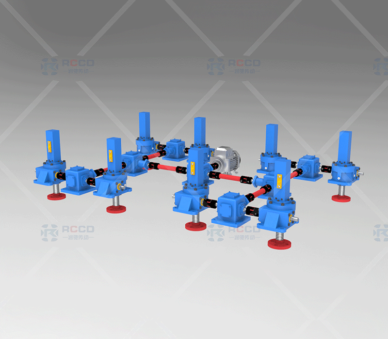 JWM丝杠移动-八台联动