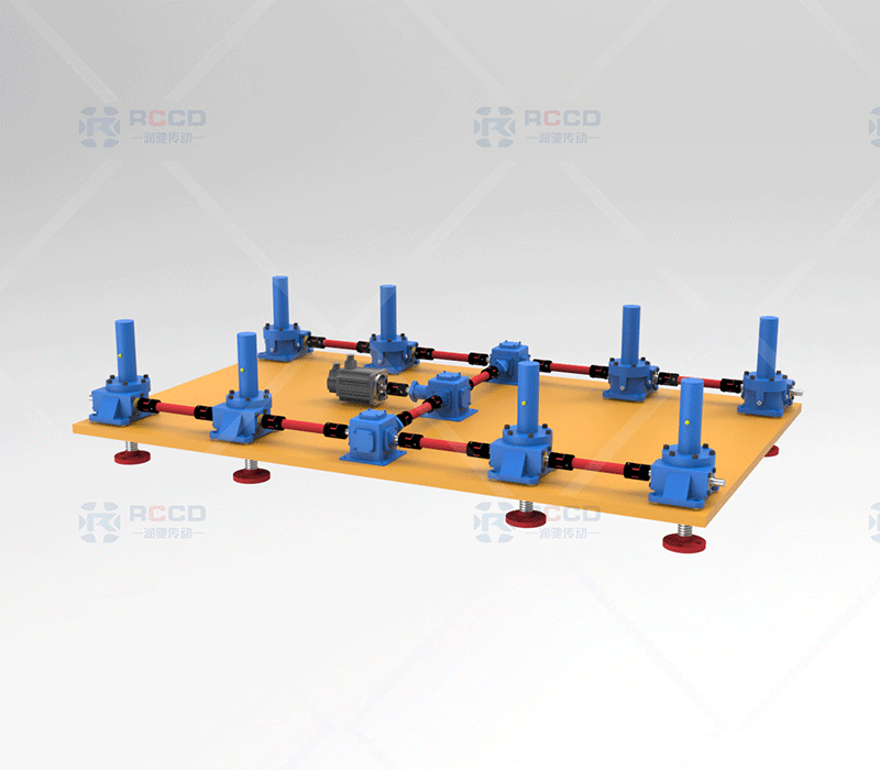 JWM丝杠移动-八台联动