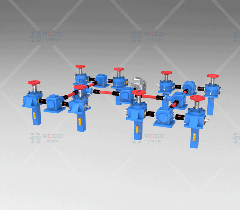 JWM丝杠移动-八台联动