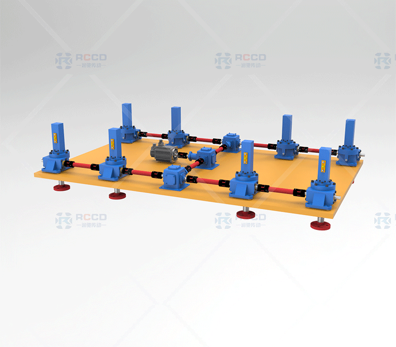 JWM丝杠移动-八台联动