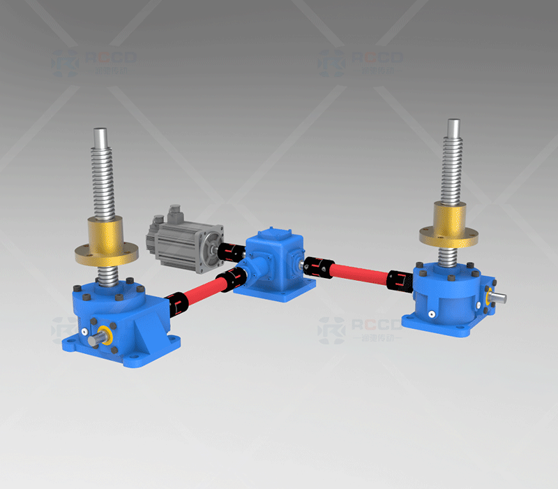 JWM螺母移动-两台联动