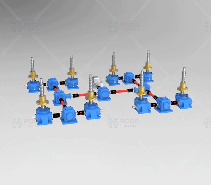 JWM螺母移动-八台联动