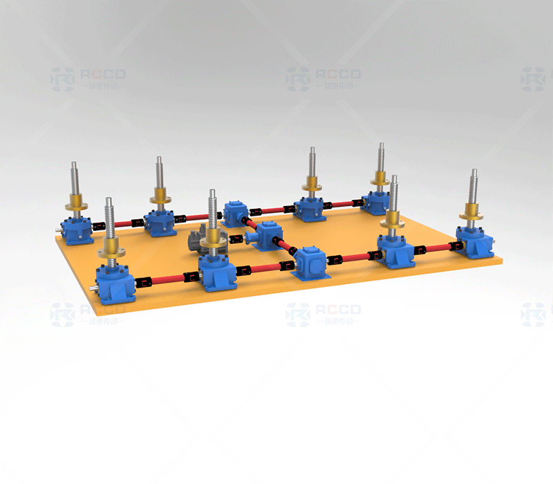 JWM螺母移动-八台联动