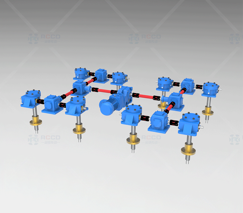 JWM螺母移动-八台联动