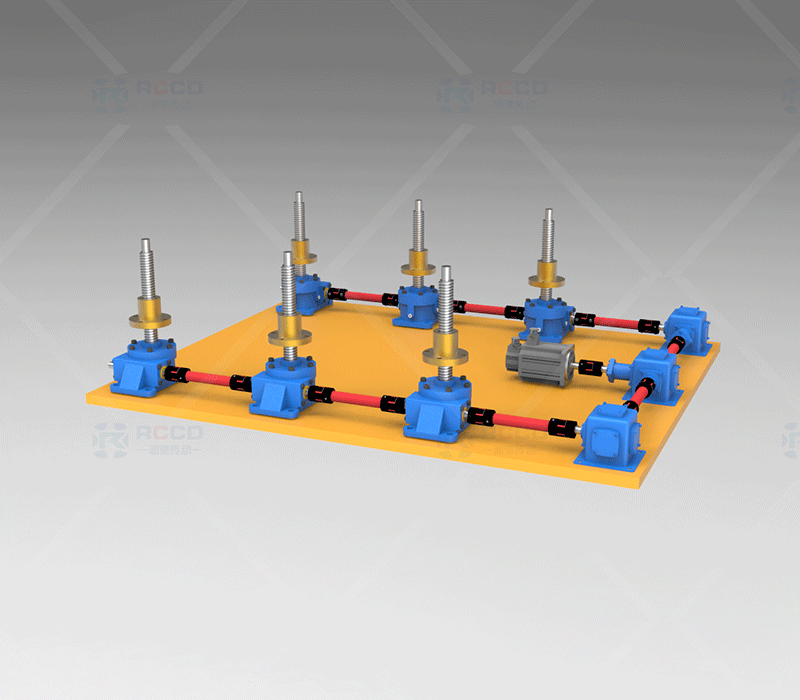 JWM螺母移动-六台联动