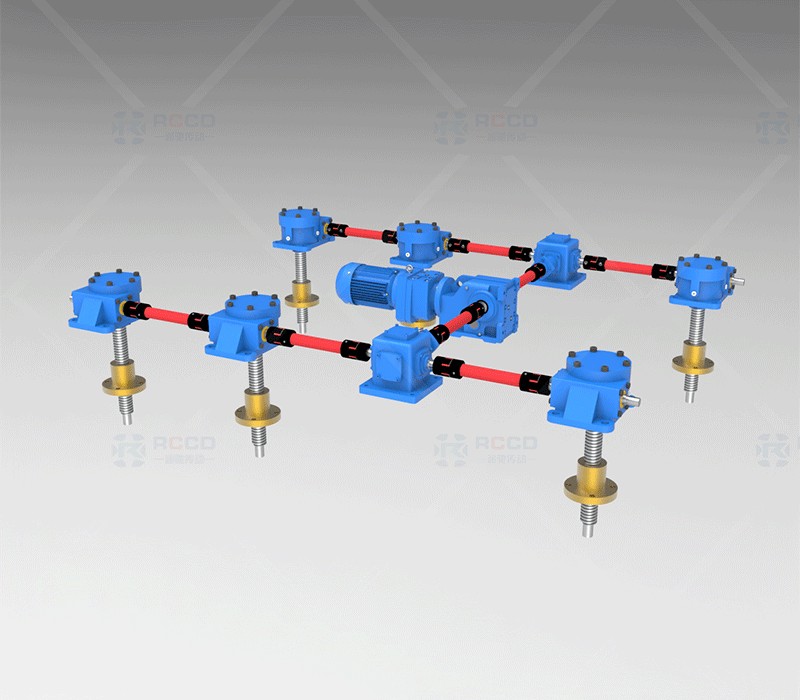 JWM螺母移动-六台联动