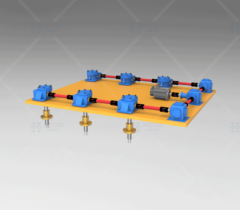 JWM螺母移动-六台联动