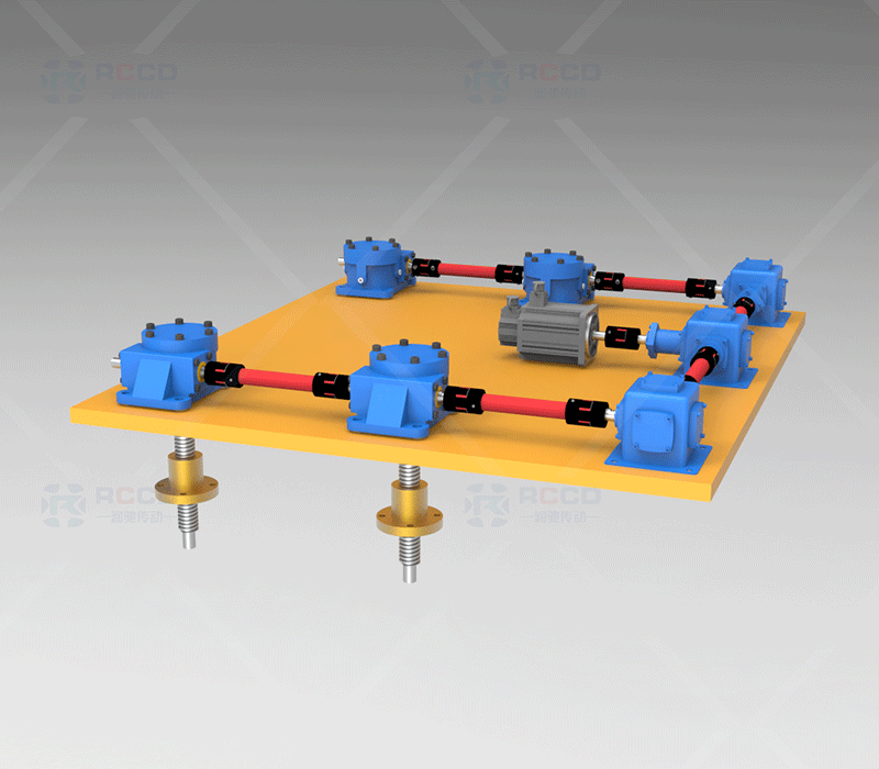 JWM螺母移动-四台联动