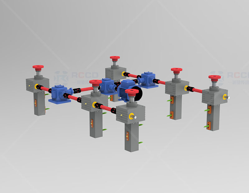 SGA丝杠移动-六台联动